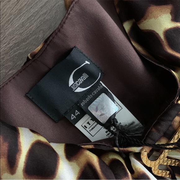 Roberto Cavalli Just Cavalli Leopard Babydoll NWT - Picture 6 of 8